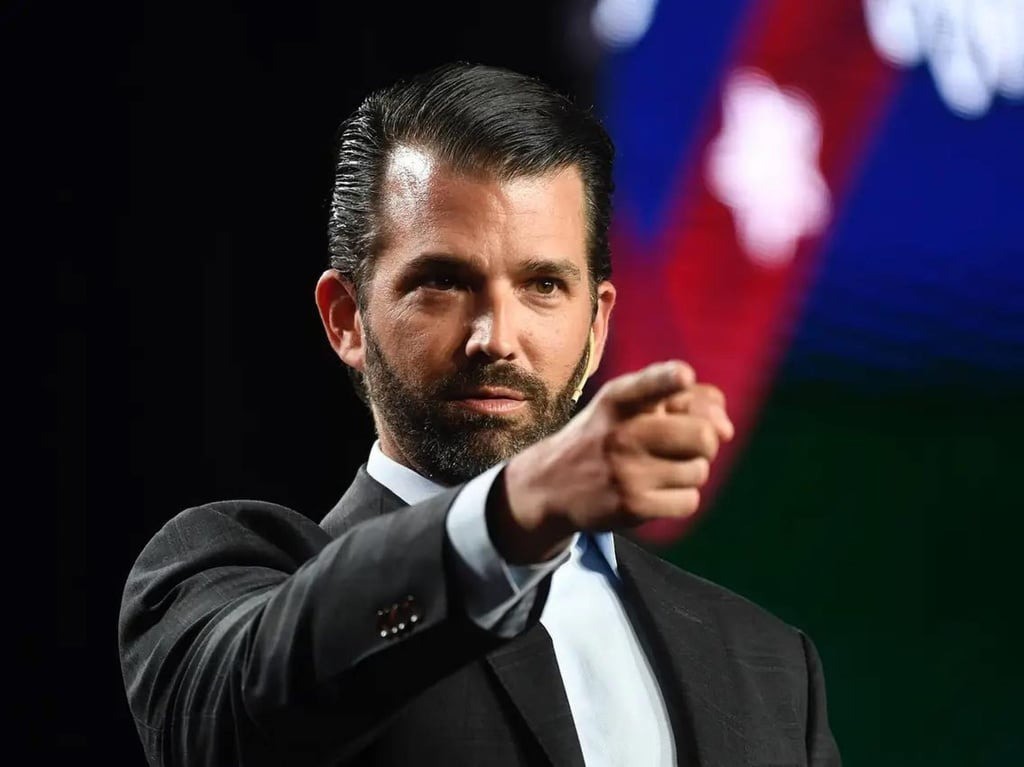 Donald Trump Jr. - con trai cả của ông Trump. Ảnh: @onlytrumpjr/Instagram