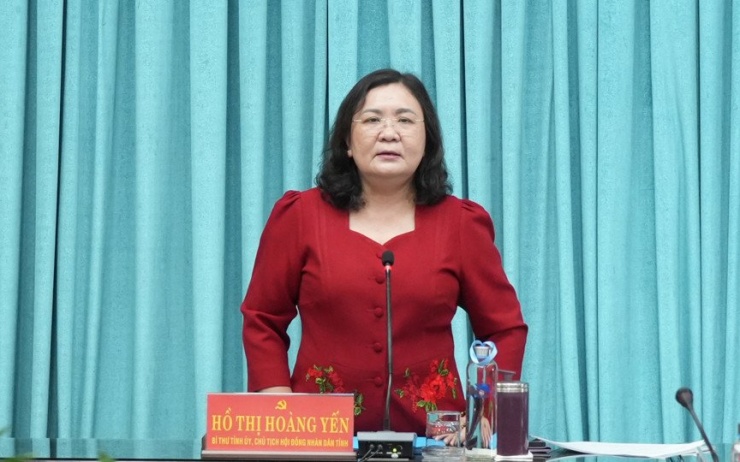 Bà Hồ Thị Hoàng Yến. Ảnh: Cổng TTĐT tỉnh Bến Tre&nbsp;
