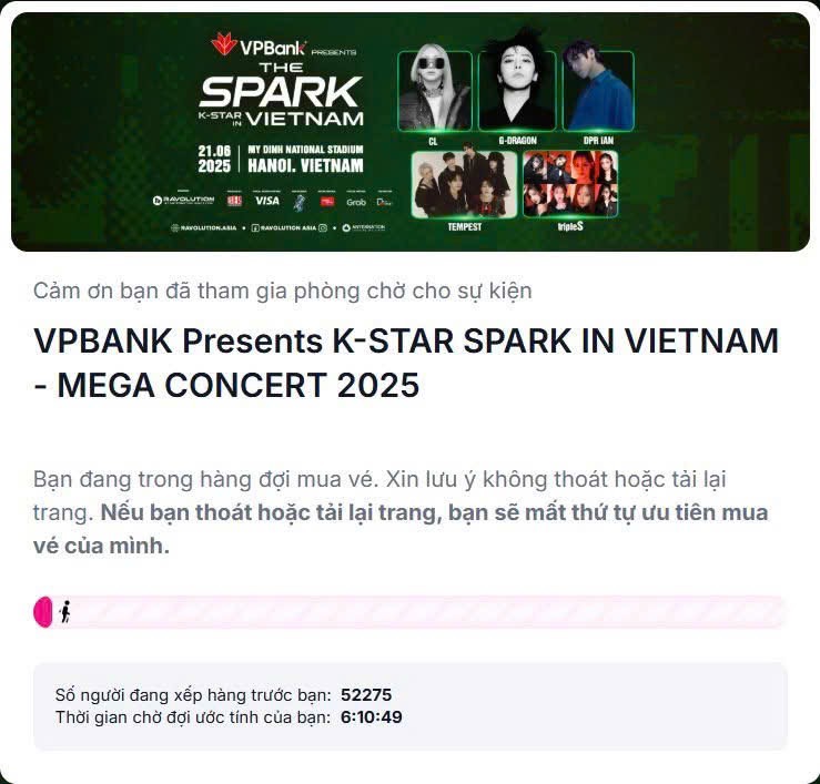 CTicket.vn ghi nhận lượng truy cập kỷ lục từ fan