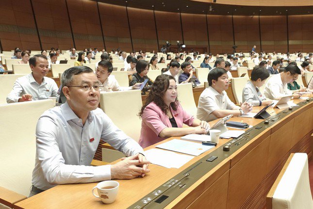 Các đại biểu Quốc hội tại kỳ họp. Ảnh: QH