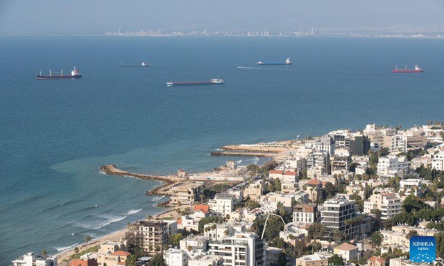 Cảng Haifa ở phía Bắc Israel. Ảnh: Tân Hoa Xã