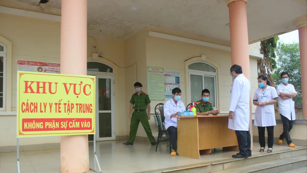 Một khu cách ly người nhiễm Covid-19 tại Đắk Nông năm 2021. Ảnh: T.C