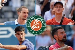 Lịch thi đấu tennis đơn nam giải Roland Garros 2025 mới nhất