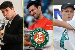 Kết quả thi đấu tennis đơn nam giải Roland Garros 2025 mới nhất