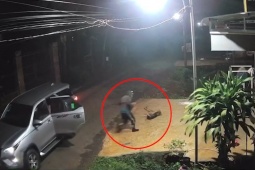 Clip: Phẫn nộ nhóm người đi ô tô trộm chó như phim hành động