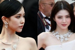 "Khó chấm" Han So Hee - Mina tại Cannes: Thiên nga trắng cạnh thiên nga đen