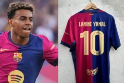 Yamal được Barcelona trao áo số 10, nhận hợp đồng 1 tỷ euro khi tròn 18 tuổi