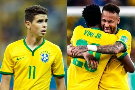 Bất ngờ Neymar & Oscar tái xuất tuyển Brazil thời HLV Ancelotti