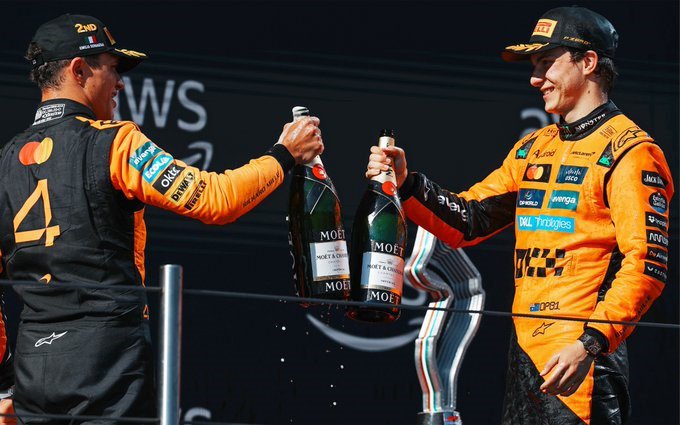 Cả hai tay đua McLaren đều đã có 6 podium mùa này