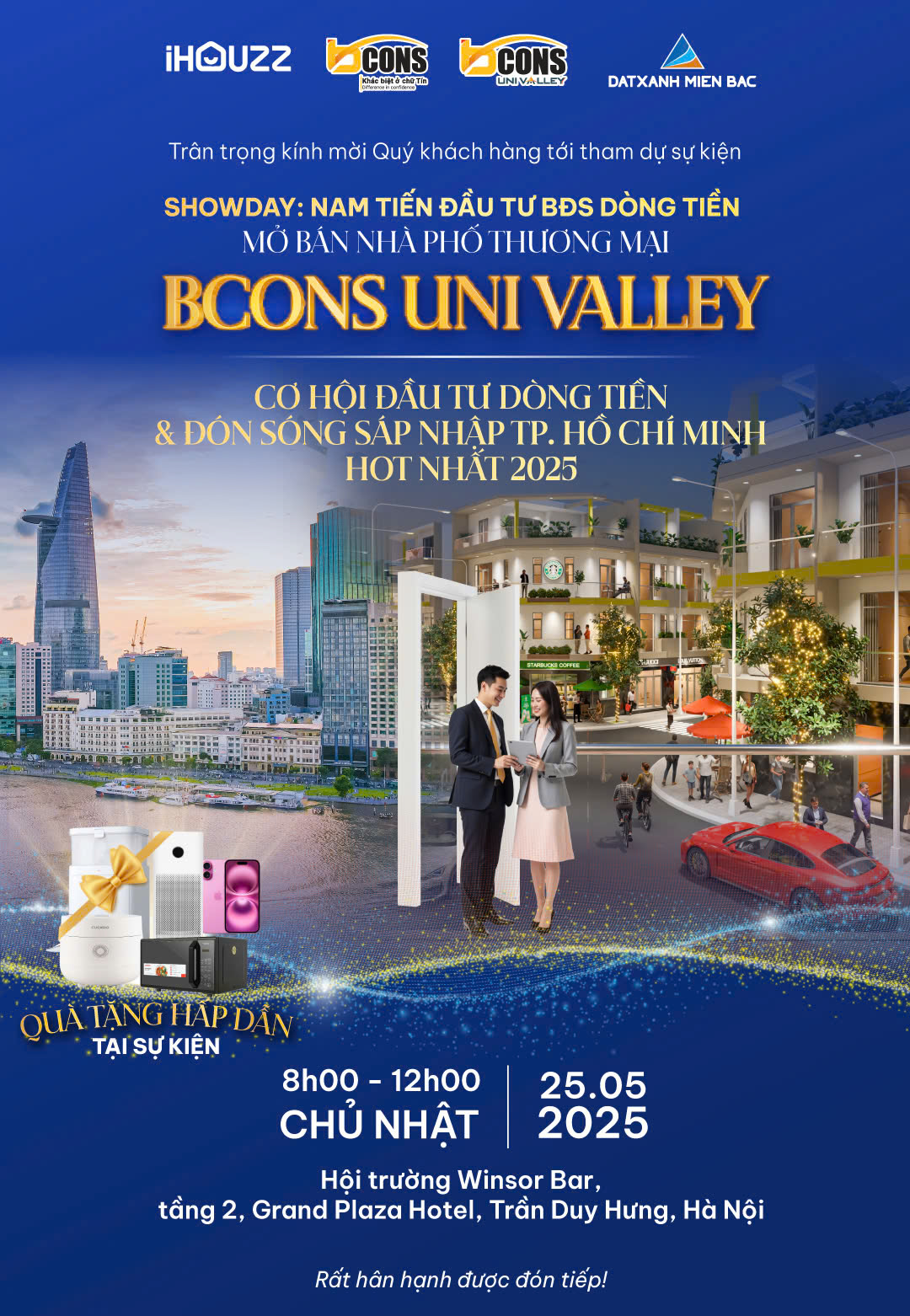 Sự kiện mở bán Bcons Uni Valley tại Hà Nội được đông đảo khách hàng đón chờ