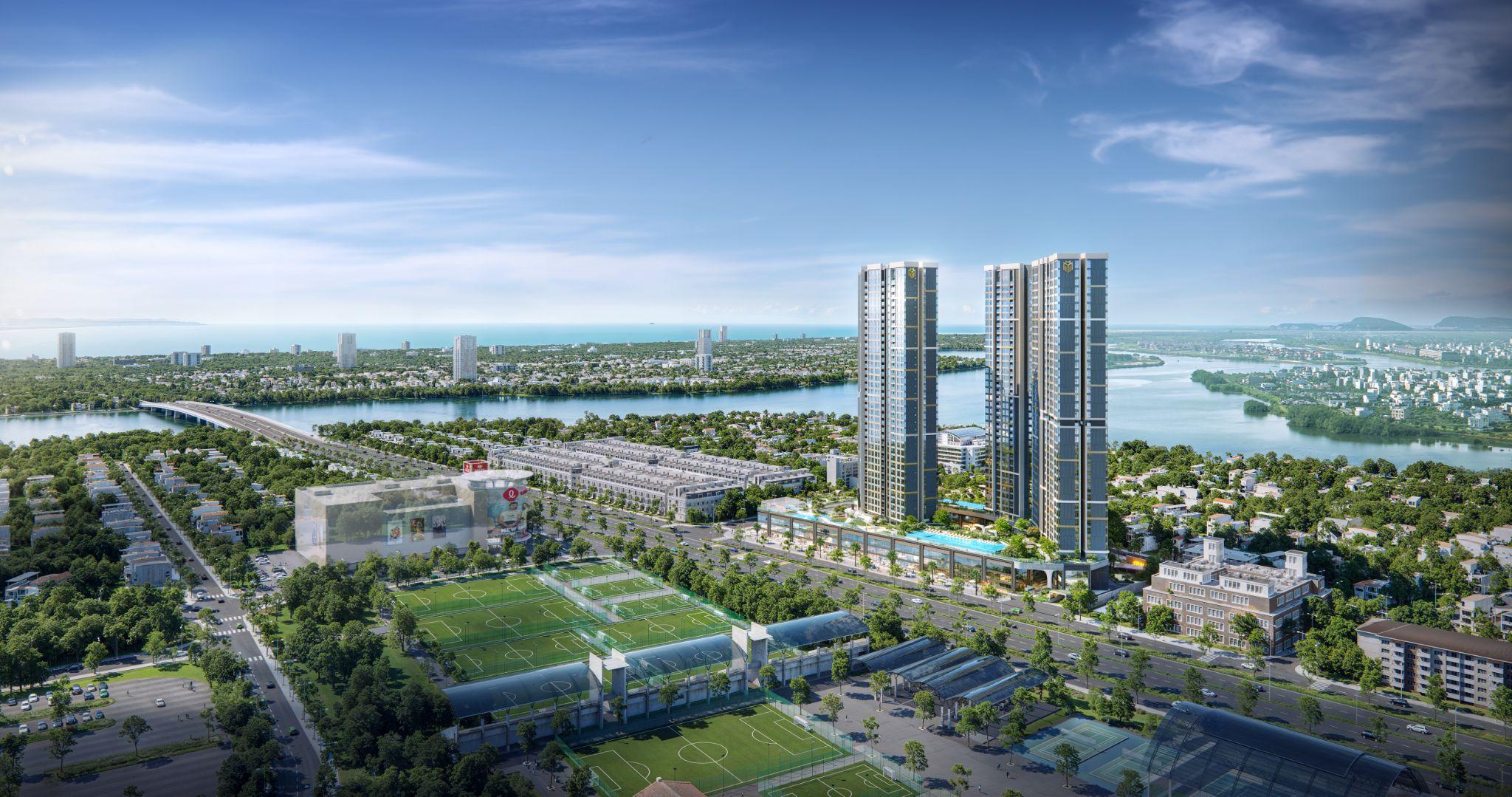 Masteri Rivera Danang hứa hẹn sẽ mang đến nhịp sống trọn vẹn giao hòa giữa trung tâm đô thị đáng sống xứng tầm quốc tế Đà Nẵng