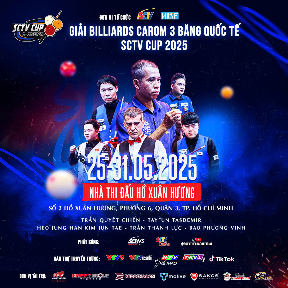 Cơn sốt bi-a Việt Nam chưa từng có, 250 cơ thủ đăng ký trong 5 ngày ở SCTV Cup 2025 - 1