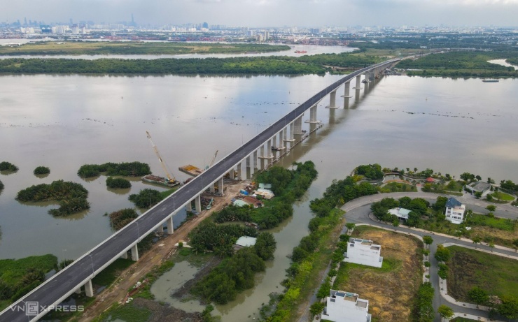 Cầu Nhơn Trạch lớn nhất Vành đai 3 TP HCM trước thời điểm khai thác - 1