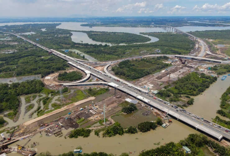 Cầu Nhơn Trạch lớn nhất Vành đai 3 TP HCM trước thời điểm khai thác - 11