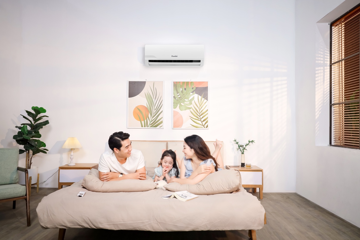 Xua tan oi bức, tận hưởng mát lành nhờ hiệu suất làm lạnh nhanh của Funiki PowerAI