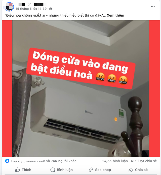 Thông tin bài viết nhận được hàng chục ngàn lượt thích, bình luận và chia sẻ