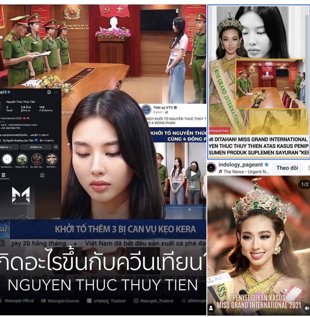 Truyền thông quốc tế quan tâm đến vụ Thùy Tiên bị bắt tạm giam