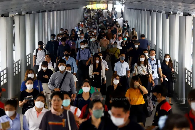 Số ca Covid-19 ở châu Á tăng vọt: Có đáng lo ngại? Ảnh: BANGKOK POST