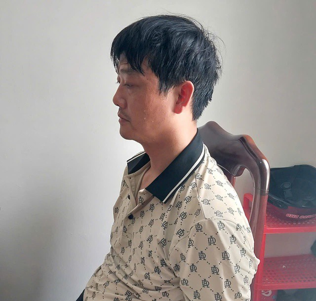 Nghi phạm Dương Ngọc Duy tại cơ quan điều tra