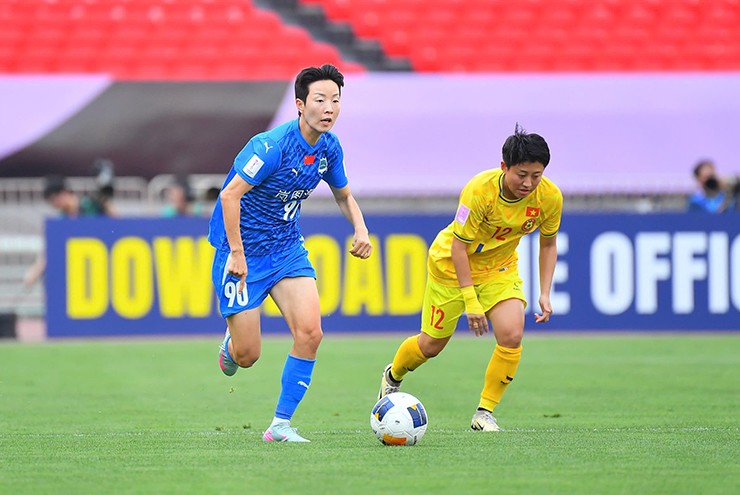 Trực tiếp bóng đá nữ Wuhan Jiangda - nữ TP.HCM: Tiếc nuối Hồng Nhung (cúp C1 châu Á) (Hết giờ) - 1