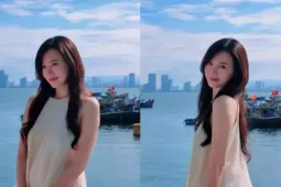 Midu  " lão hóa ngược "  dù đã U40 khiến fan xin vía