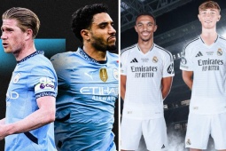 Đại gia lấn lướt "ngựa ô" đua top 5 Ngoại hạng Anh, Real Madrid mạnh tay vá hàng thủ (Clip 1 phút)