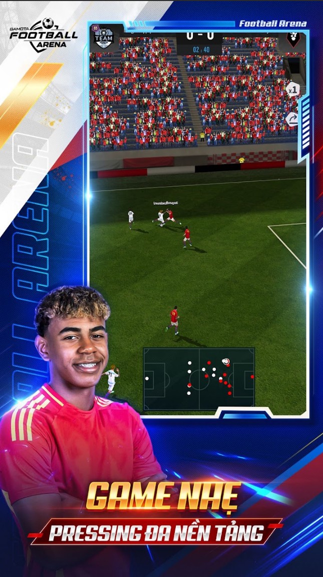 Football Arena: Vua Bóng Đá Gamota chính thức "đổ bộ" thị trường game Việt - 2