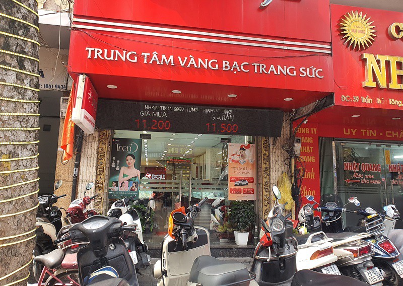 Giá vàng nhẫn của Doji niêm yết sáng nay tăng 500 nghìn đồng/lượng ở cả hai chiều.