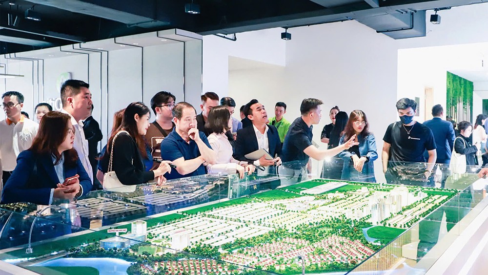 Hình Sa Bàn Khu đô thị Cát Lái 152 ha
