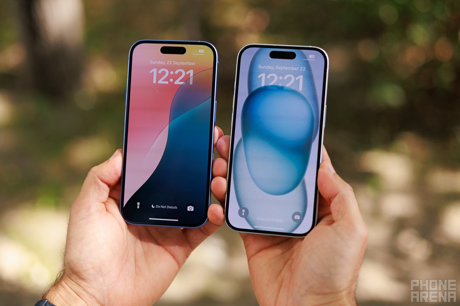iPhone 15 có màn hình 6.1 inch sử dụng công nghệ Super Retina XDR OLED.