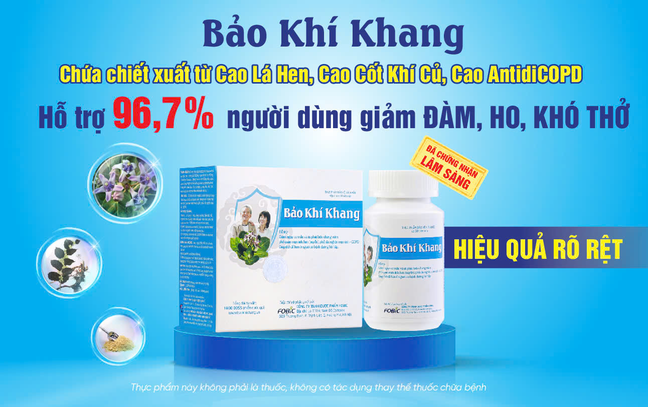 Bảo Khí Khang hỗ trợ giảm đàm, ho, khó thở có hiệu quả không? - 2