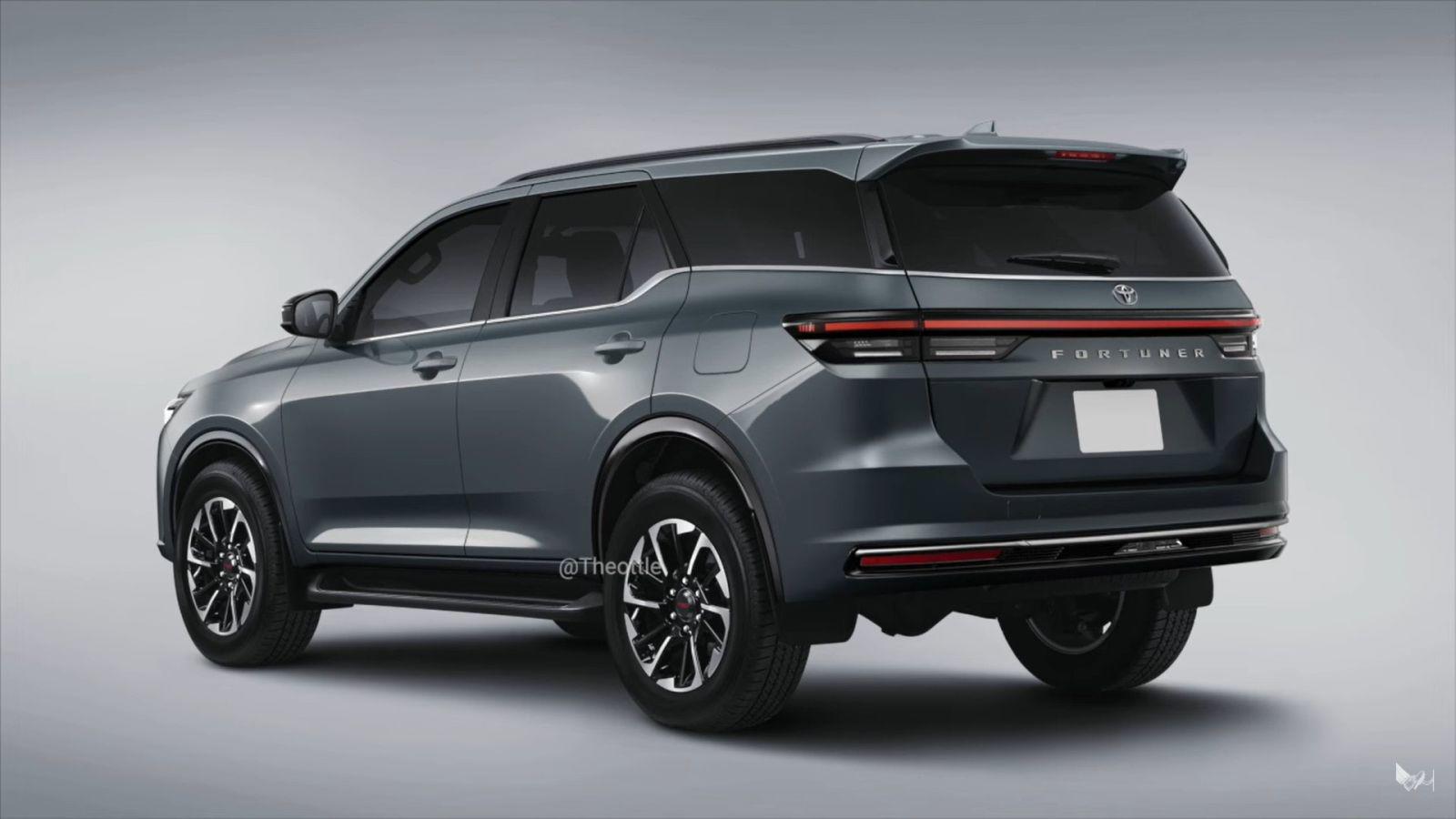 Xem trước ảnh phác thảo của dòng xe Toyota Fortuner mới - 2