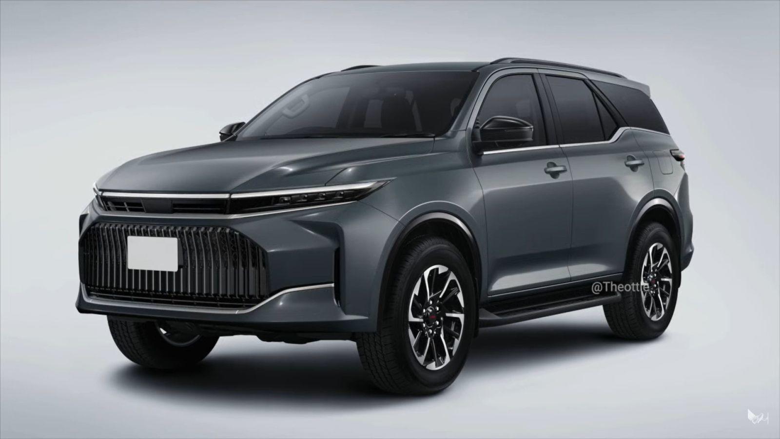 Xem trước ảnh phác thảo của dòng xe Toyota Fortuner mới - 1