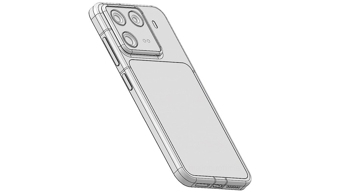 Ảnh render rò rỉ của Xiaomi 16.