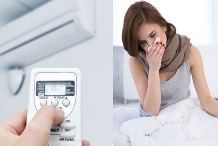 Môi trường điều hòa thường dễ nhiễm trùng hơn.