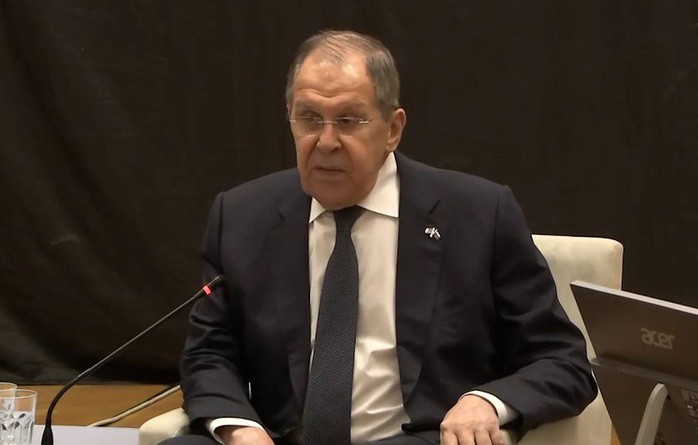 Bộ trưởng Ngoại giao Nga Sergey Lavrov. Ảnh: TASS
