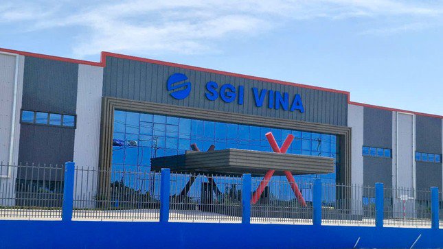 Nhà máy nam châm từ tính SGI của Công ty TNHH SGI VINA.