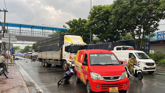 Hiện trường tai nạn.