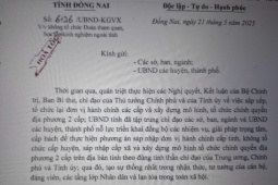 Đồng Nai: Phê bình 1 chủ tịch huyện vì cho cán bộ đi Hà Giang học tập chuyển đổi số