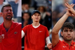 Alcaraz vào nhánh dễ thở ở Roland Garros, Sinner  " khổ chiến "  Djokovic hoặc Zverev