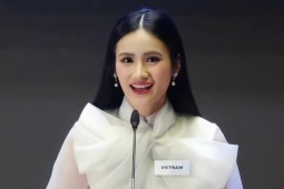 Ý Nhi nhận  ' mưa '  lời khen trong  ' Thử thách đối đầu '  ở Miss World