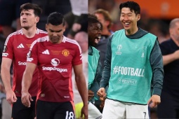 Tottenham vô địch Europa League giải  " cơn khát "  17 năm: Nụ cười Son Heung Min, nỗi buồn MU