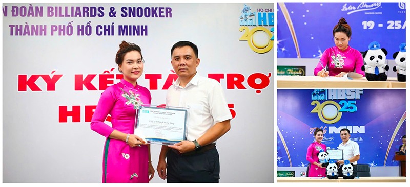 Billiards Hoàng Dũng còn là nhà tài trợ đồng hành của HBSF Tour, hệ thống giải đấu Billiards danh giá được Liên đoàn Billiards &amp; Snooker TP.HCM tổ chức
