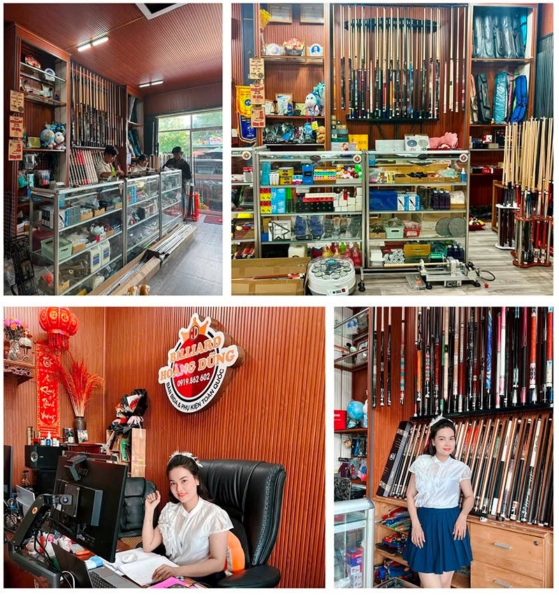 Billiards Hoàng Dũng được xem là thương hiệu thanh lý bàn Bida cũ hàng đầu Việt Nam