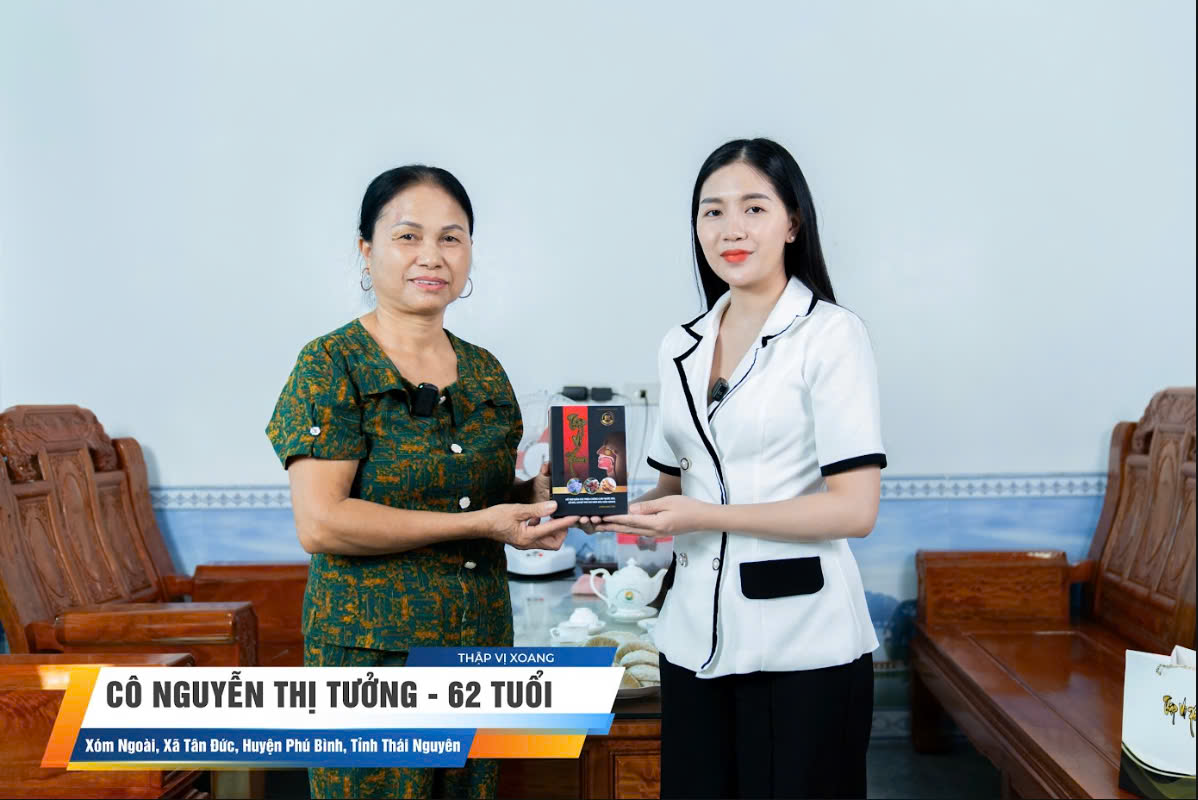 Cô Nguyễn Thị Tưởng, Thái Nguyên, bị xoang hành hạ nhiều năm