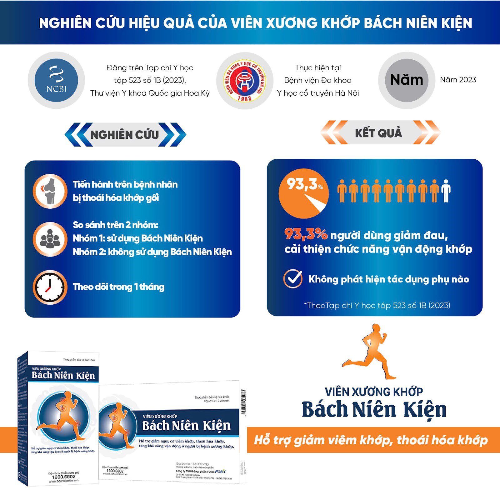 Tin mới nhất: Bách Niên Kiện được đăng tải thông tin trên Thư viện Y khoa Hoa Kỳ Pubmed - 2