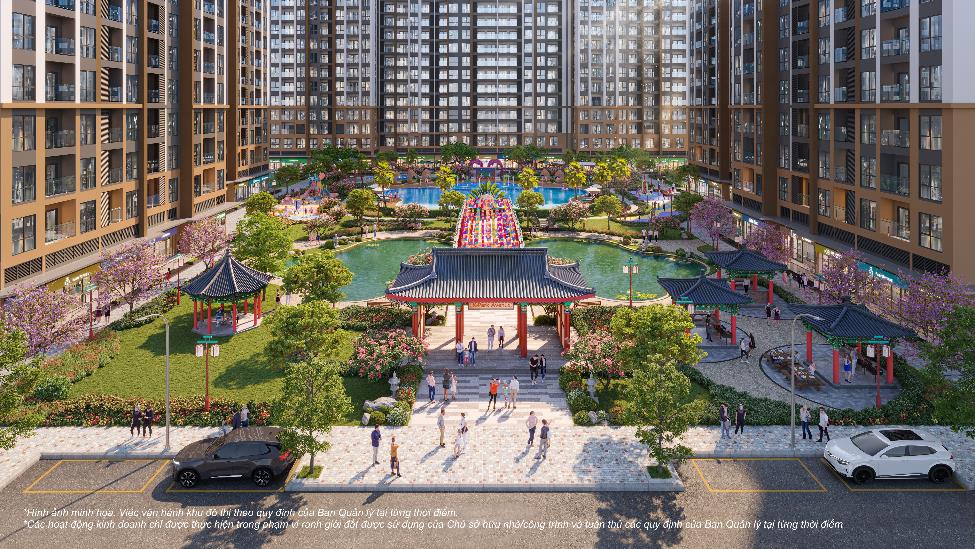 The K-Park Avenue sở hữu hệ tiện ích phong cách Hàn ấn tượng