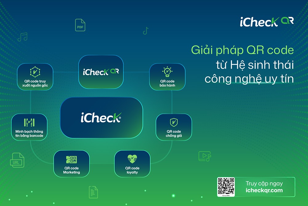 iCheckQR - Giải pháp QR code từ Hệ sinh thái công nghệ uy tín