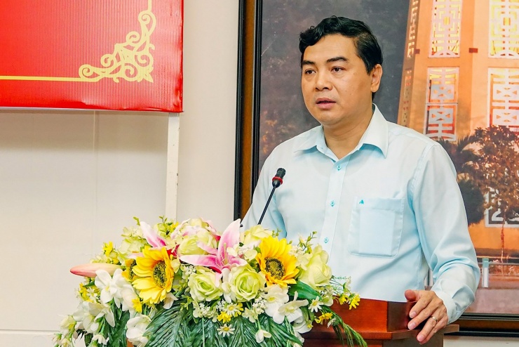 Bí thư Tỉnh ủy Bình Thuận Nguyễn Hoài Anh. Ảnh: Báo Bình Thuận