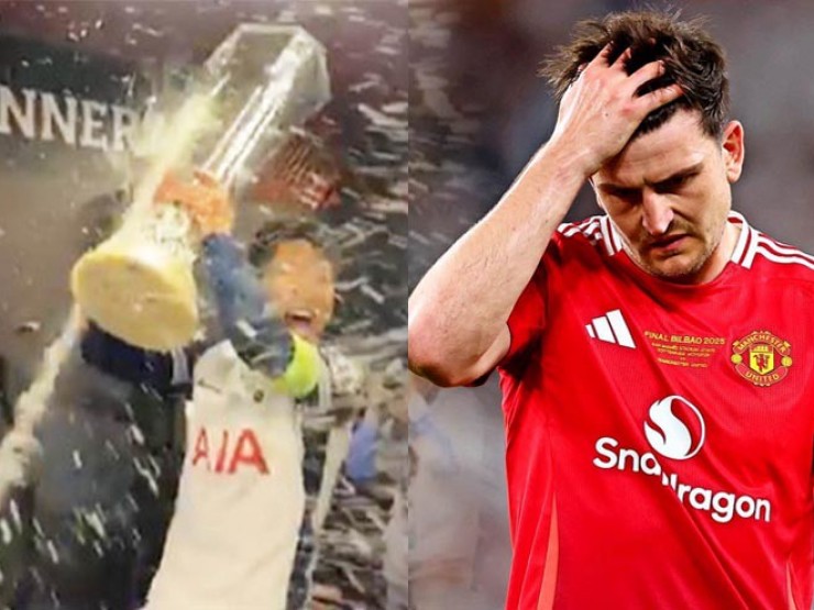 Tottenham "quẩy" tới 4h sáng ăn mừng ngôi vương Europa League, châm chọc Maguire